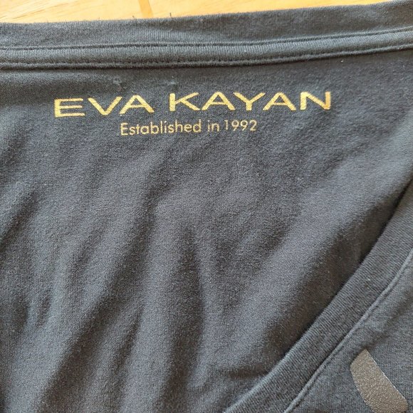 Eva Kayan Faux Leather Animal Print Long Sleeve Top (EU-40,US-30,M) - Picture 5 of 11